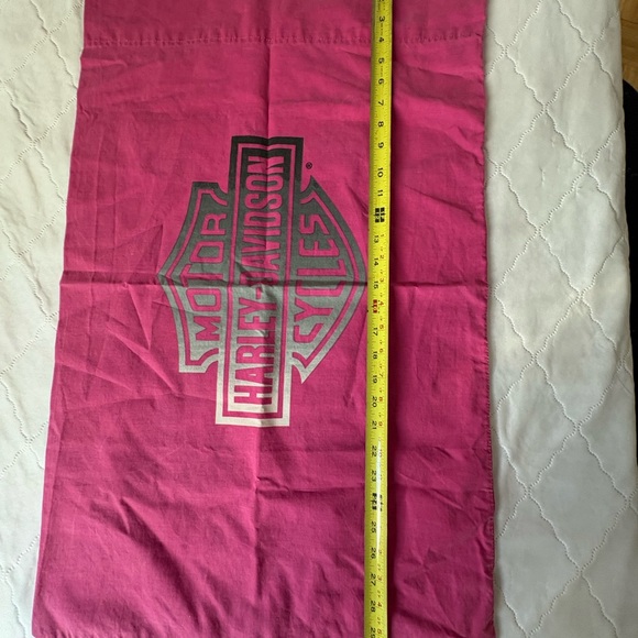 Pink Harley Davidson Pillow Case - Picture 4 of 4